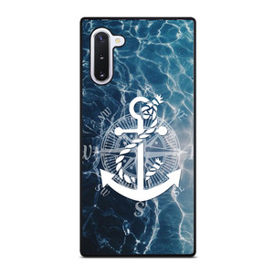 NAUTICAL ANCHOR LOGO Samsung Galaxy Note 10 Case Cover NAUTICAL ANCHOR LOGO Samsung Galaxy Note 10 Case Cover