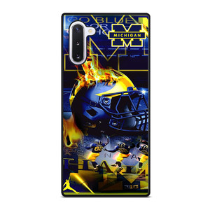 MICHIGAN WOLVERINES FOOTBALL Samsung Galaxy Note 10 Case Cover MICHIGAN WOLVERINES FOOTBALL Samsung Galaxy Note 10 Case Cover