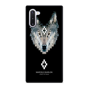 MARCELO BURLON WOLF Samsung Galaxy Note 10 Case Cover MARCELO BURLON WOLF Samsung Galaxy Note 10 Case Cover