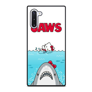 JAWS SHARK HELLO KITTY Samsung Galaxy Note 10 Case Cover JAWS SHARK HELLO KITTY Samsung Galaxy Note 10 Case Cover