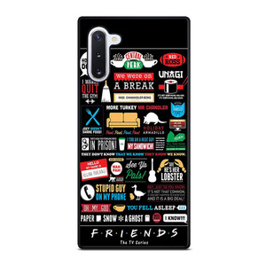 FRIENDS TV SERIES COLLAGE Samsung Galaxy Note 10 Case Cover FRIENDS TV SERIES COLLAGE Samsung Galaxy Note 10 Case Cover