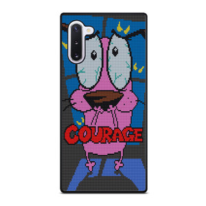 COURAGE THE COWARDLY DOG SCARED Samsung Galaxy Note 10 Case Cover