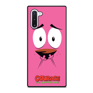 COURAGE THE COWARDLY DOG FACE Samsung Galaxy Note 10 Case Cover COURAGE THE COWARDLY DOG FACE Samsung Galaxy Note 10 Case Cover