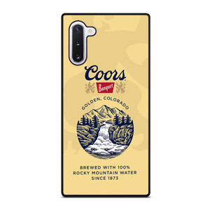 COORS BANQUET BEER LOGO Samsung Galaxy Note 10 Case Cover COORS BANQUET BEER LOGO Samsung Galaxy Note 10 Case Cover