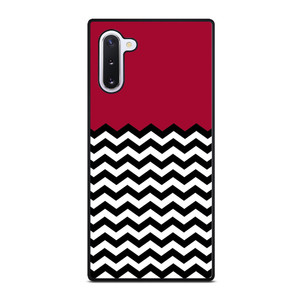 COLOR BLOCK DARK RED CHEVRON Samsung Galaxy Note 10 Case Cover COLOR BLOCK DARK RED CHEVRON Samsung Galaxy Note 10 Case Cover