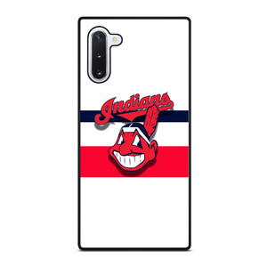 CLEVELAND INDIANS STRIPE LOGO Samsung Galaxy Note 10 Case Cover CLEVELAND INDIANS STRIPE LOGO Samsung Galaxy Note 10 Case Cover