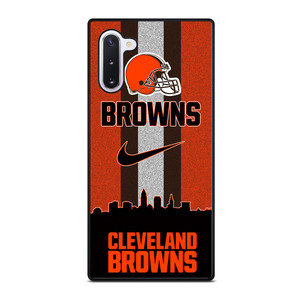 CLEVELAND BROWNS LOGO Samsung Galaxy Note 10 Case Cover CLEVELAND BROWNS LOGO Samsung Galaxy Note 10 Case Cover