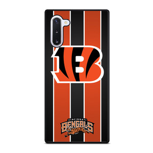 CINCINNATI BENGALS STRIPE Samsung Galaxy Note 10 Case Cover CINCINNATI BENGALS STRIPE Samsung Galaxy Note 10 Case Cover