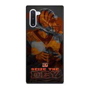 CINCINNATI BENGALS SEIZE Samsung Galaxy Note 10 Case Cover CINCINNATI BENGALS SEIZE Samsung Galaxy Note 10 Case Cover