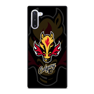 CALGARY FLAMES LOGO Samsung Galaxy Note 10 Case Cover CALGARY FLAMES LOGO Samsung Galaxy Note 10 Case Cover
