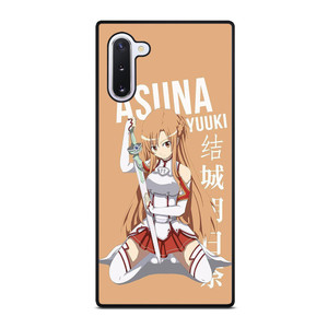 ASUNA YUUKI SWORD ART ONLINE ANIME Samsung Galaxy Note 10 Case Cover ASUNA YUUKI SWORD ART ONLINE ANIME Samsung Galaxy Note 10 Case Cover