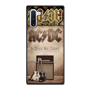 ACDC ROCK WE TRUST Samsung Galaxy Note 10 Case Cover ACDC ROCK WE TRUST Samsung Galaxy Note 10 Case Cover