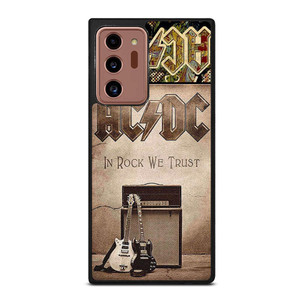 ACDC ROCK WE TRUST Samsung Galaxy Note 20 Ultra Case Cover ACDC ROCK WE TRUST Samsung Galaxy Note 20 Ultra Case Cover