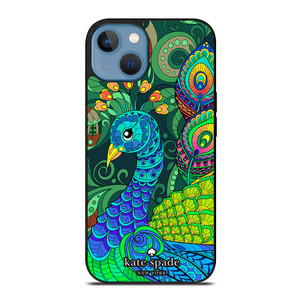 KATE SPADE NEW YORK PEACOCK iPhone 13 Case Cover KATE SPADE NEW YORK PEACOCK iPhone 13 Case Cover