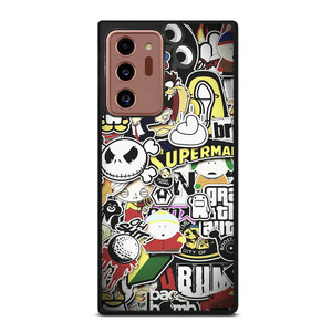 BAPE STICKER BOMB Samsung Galaxy Note 20 Ultra Case Cover BAPE STICKER BOMB Samsung Galaxy Note 20 Ultra Case Cover