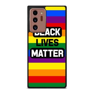 BLACK LIVES MATTER RAINBOW Samsung Galaxy Note 20 Ultra Case Cover