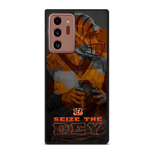 CINCINNATI BENGALS SEIZE Samsung Galaxy Note 20 Ultra Case Cover CINCINNATI BENGALS SEIZE Samsung Galaxy Note 20 Ultra Case Cover