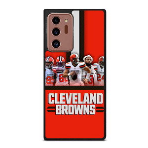 CLEVELAND BROWNS SQUAD Samsung Galaxy Note 20 Ultra Case Cover CLEVELAND BROWNS SQUAD Samsung Galaxy Note 20 Ultra Case Cover