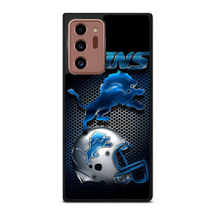 DETROIT LIONS METAL Samsung Galaxy Note 20 Ultra Case Cover DETROIT LIONS METAL Samsung Galaxy Note 20 Ultra Case Cover