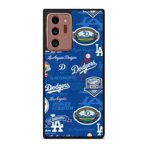 LOS ANGELES DODGERS LOGO COLLAGE Samsung Galaxy Note 20 Ultra Case Cover