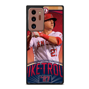 MIKE TROUT LOS ANGELES ANGELS 27 Samsung Galaxy Note 20 Ultra Case Cover MIKE TROUT LOS ANGELES ANGELS 27 Samsung Galaxy Note 20 Ultra Case Cover