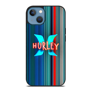 HURLEY STRIPE LOGO iPhone 13 Case Cover