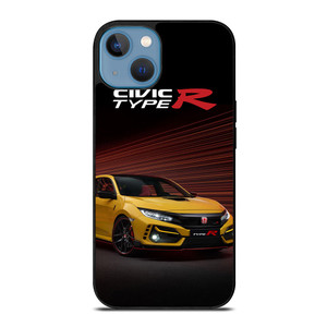 HONDA CIVIC YELLOW CAR iPhone 13 Case Cover HONDA CIVIC YELLOW CAR iPhone 13 Case Cover