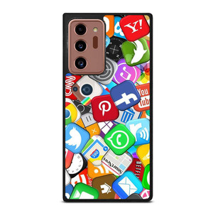 SOCIAL MEDIA LOGO Samsung Galaxy Note 20 Ultra Case Cover