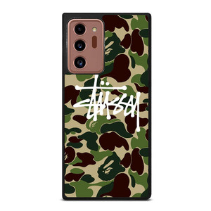 STUSSY BAPE CAMO Samsung Galaxy Note 20 Ultra Case Cover