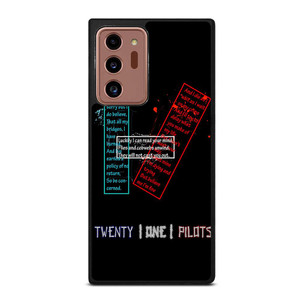 TWENTY ONE PILOTS LOGO Samsung Galaxy Note 20 Ultra Case Cover TWENTY ONE PILOTS LOGO Samsung Galaxy Note 20 Ultra Case Cover