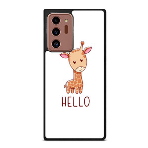 GIRAFFE HELLO Samsung Galaxy Note 20 Ultra Case Cover GIRAFFE HELLO Samsung Galaxy Note 20 Ultra Case Cover
