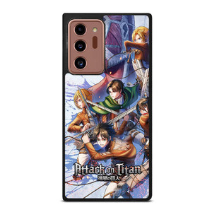 ATTACK ON TITAN CHARACTER 2 Samsung Galaxy Note 20 Ultra Case Cover ATTACK ON TITAN CHARACTER 2 Samsung Galaxy Note 20 Ultra Case Cover