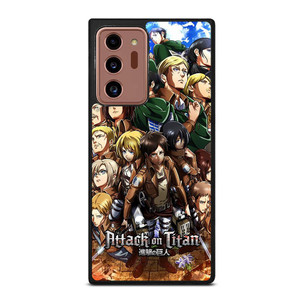 ATTACK ON TITAN CHARACTER Samsung Galaxy Note 20 Ultra Case Cover ATTACK ON TITAN CHARACTER Samsung Galaxy Note 20 Ultra Case Cover