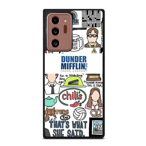 DUNDER MIFFLIN COLLAGE Samsung Galaxy Note 20 Ultra Case Cover DUNDER MIFFLIN COLLAGE Samsung Galaxy Note 20 Ultra Case Cover