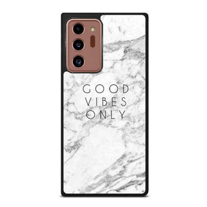 GOOD VIBES ONLY MARBLE Samsung Galaxy Note 20 Ultra Case Cover GOOD VIBES ONLY MARBLE Samsung Galaxy Note 20 Ultra Case Cover