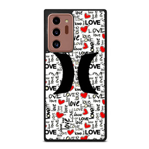 HURLEY LOGO PATTERN Samsung Galaxy Note 20 Ultra Case Cover