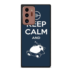 KEEP CALM SNORLAX Samsung Galaxy Note 20 Ultra Case Cover KEEP CALM SNORLAX Samsung Galaxy Note 20 Ultra Case Cover