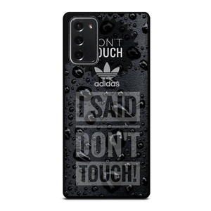 ADIDAS DON'T TOUCH MY PHONE Samsung Galaxy Note 20 Case Cover