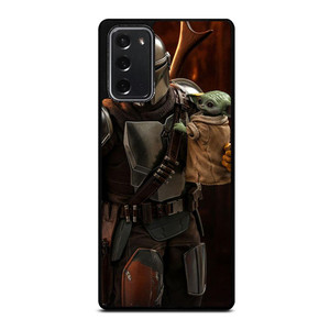 BABY YODA AND THE MANDALORIAN 3 Samsung Galaxy Note 20 Case Cover BABY YODA AND THE MANDALORIAN 3 Samsung Galaxy Note 20 Case Cover