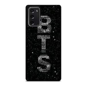 BANGTAN BOYS BTS Samsung Galaxy Note 20 Case Cover BANGTAN BOYS BTS Samsung Galaxy Note 20 Case Cover
