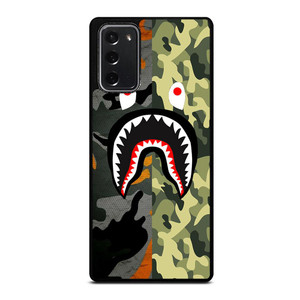 BAPE CAMO SHARK Samsung Galaxy Note 20 Case Cover BAPE CAMO SHARK Samsung Galaxy Note 20 Case Cover