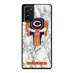 CHICAGO BEARS PUNISHER SKULL Samsung Galaxy Note 20 Case Cover CHICAGO BEARS PUNISHER SKULL Samsung Galaxy Note 20 Case Cover