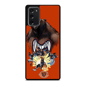 CHICAGO BEARS SQUAD Samsung Galaxy Note 20 Case Cover CHICAGO BEARS SQUAD Samsung Galaxy Note 20 Case Cover