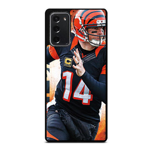CINCINNATI BENGALS ANDY DALTON Samsung Galaxy Note 20 Case Cover CINCINNATI BENGALS ANDY DALTON Samsung Galaxy Note 20 Case Cover