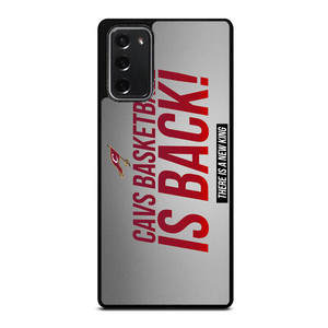 CLEVELAND CAVALIERS IS BACK Samsung Galaxy Note 20 Case Cover CLEVELAND CAVALIERS IS BACK Samsung Galaxy Note 20 Case Cover