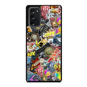CSGO STICKER BOMB Samsung Galaxy Note 20 Case Cover