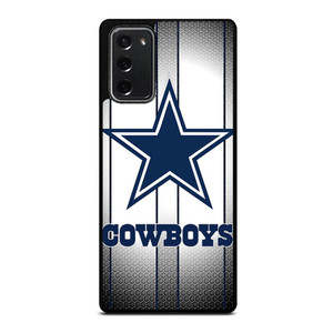 DALLAS COWBOYS SILVER METAL Samsung Galaxy Note 20 Case Cover