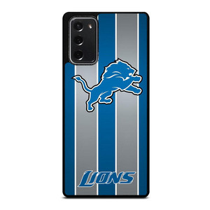 DETROIT LIONS STRIPE Samsung Galaxy Note 20 Case Cover DETROIT LIONS STRIPE Samsung Galaxy Note 20 Case Cover
