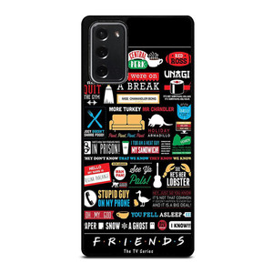 FRIENDS TV SERIES COLLAGE Samsung Galaxy Note 20 Case Cover FRIENDS TV SERIES COLLAGE Samsung Galaxy Note 20 Case Cover