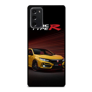 HONDA CIVIC YELLOW CAR Samsung Galaxy Note 20 Case Cover HONDA CIVIC YELLOW CAR Samsung Galaxy Note 20 Case Cover